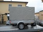 Rimorchio 202x108 cm+centina  H 130 cm 750 kg