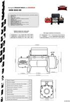 Verricello 12V 8000 lb ( 3800kg)