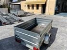 Rimorchio 202x112 cm 750 kg Doppia sponda