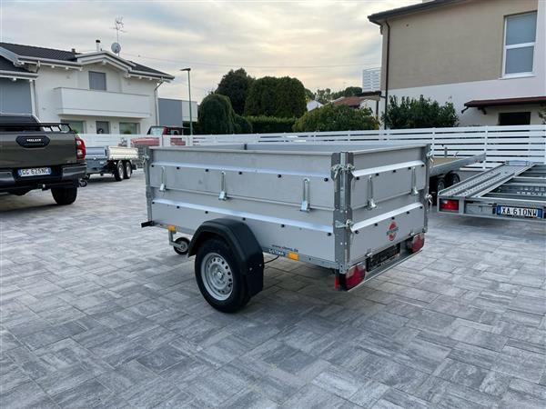 Rimorchio Stl 10 q.li 212x128 cm Doppie Sponde